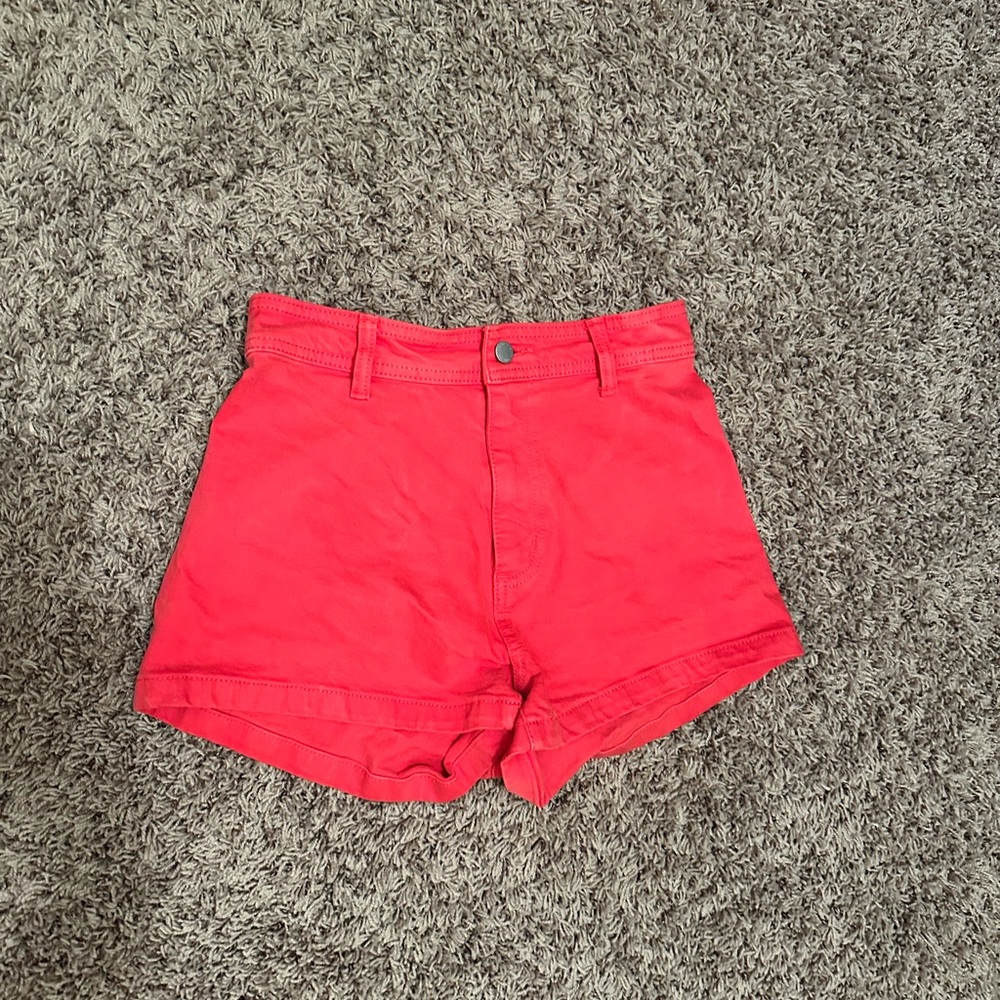 Universal Thread High Waist Red Shorts